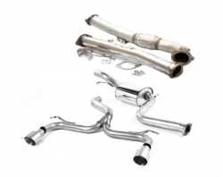 Turboback výfuk Milltek Ford Focus Mk2 ST 225 (05-10) - verze Ultimate - koncovky titanové