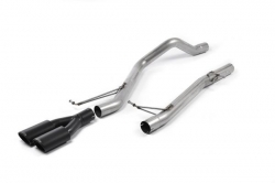 Catback výfuk Milltek VW Transporter T5 SWB 2.0 84/102PS (10-15) - verze bez rezonátoru - koncovka černá