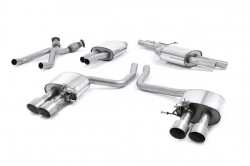 Catback výfuk Milltek Audi SQ5 3.0 TFSI Supercharged (13-16) - koncovky titanové modré