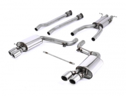 Catback výfuk Milltek Audi S6 C6 5.2 V10 FSI Quattro (06-12) - verze s rezonátorem (homologace)
