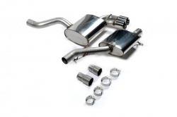 Catback výfuk Milltek Audi S3 8P 2.0 TFSI Quattro 3-dv. (06-12) - verze s rezonátorem - koncovka černá GT