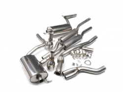 Catback výfuk Milltek Audi A4 B6 1.8T Quattro Sedan/Avant 190PS 6-st. (03-05) - verze s rezonátorem - koncovky GT 90