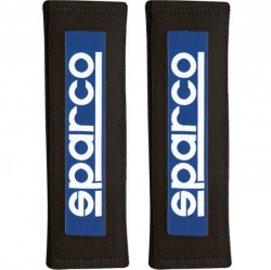 Návleky na bezpečnostní pásy Sparco černé - 76mm