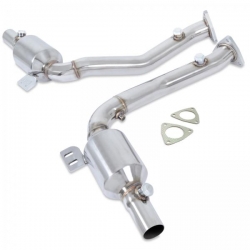 Downpipes se sportovními katalyzátory Jap Parts Porsche 986 Boxster/Boxster S 2.5/2.7/3.2 (96-04)