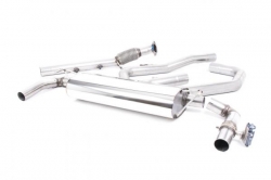 Catback výfuk Milltek Hyundai i30 N včetně N Performance 2.0 T-GDi 250/275PS (19-) - verze s náhradou OPF - koncovky titanové modré GT 115