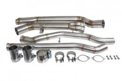 Středové díly výfuku TurboWorks BMW F80 M3 / F82 / F83 M4 S55 (14-)