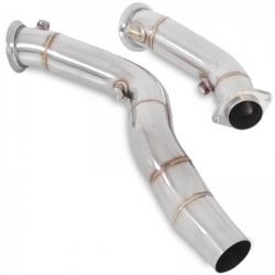 Downpipes s náhradami katalyzátorů Jap Parts BMW F87 M2 Competition Coupe 3.0 S55 (18-)
