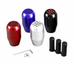 Hlavice řadící páky Pro Sport kovová - 5-st. modrá