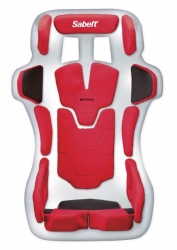 Polstrování sedačky Sabelt GT-PAD (Sabelt PAD Kit-System) - červené - vel. M/L/XL