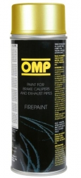 Žáruvzdorná barva OMP Firepaint zlatá - 400ml