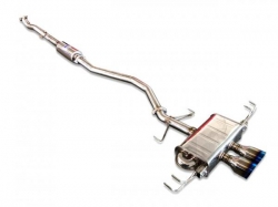 Catback výfuk Invidia typ Q300 pro Honda Civic FK7 1.5T (17-) - homologace