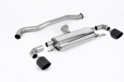 Particulate filter back výfuk Milltek Toyota Yaris GR 1.6T filtr OPF/GPF (20-) - verze bez rezonátoru - koncovky karbonové