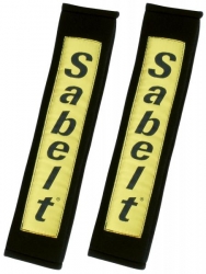 Návleky na bezpečnostní pásy Sabelt černé - 50mm