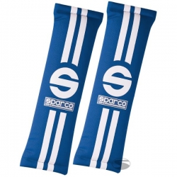 Návleky na bezpečnostní pásy Sparco Tuning 77 modré - 50mm