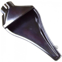 Přívod vzduchu Sandtler 382 x 178mm - průměr 76mm - černý
