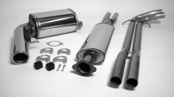 Catback výfuk Simons Volvo S60 Turbo 4WD 2.4/2.5T (01-) - homologace