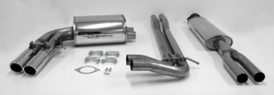 Catback výfuk Simons Volvo S60 R Turbo (03-07) - homologace