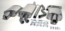 Catback výfuk Simons Audi A4 B6/B7 FWD Cabrio 1.8T (01-08) - homologace