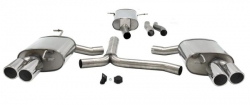 Catback výfuk Simons Audi A5 8T FWD/Quattro Coupe/Sportback 1.8TFSi/2.0TFSi (07-16) - homologace