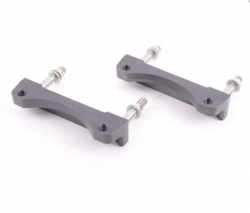 Adaptéry ProRacing pro přední brzdové třmeny Brembo Porsche 996 / Boxster S / Cayman S - BMW E46 M3 + kotouče E46 M3 (325 x 28mm)