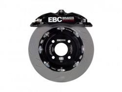Přední a zadní brzdový kit 330mm EBC pro VW Golf 7  (13-) - černá