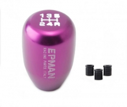 Hlavice řadící páky Epman hliníková - 5-st. fialová