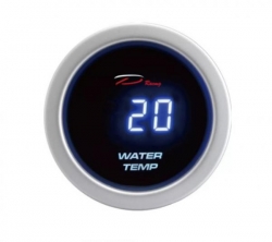 Přídavný budík Depo Racing Digital Blue LED - teplota vody