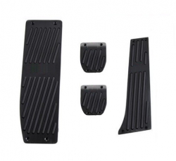 Pedály ProRacing pro BMW 1-Series E81 / E82 / E87 / E88 bez loga - manuální převodovka - černé