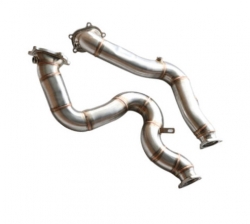 Downpipes s náhradami katalyzátorů ProRacing Audi RS6 / RS7 C7/C7.5 4G Avant 4.0 TFSI V8 (13-19) - 76mm