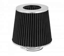 Sportovní filtr univerzální 60/65/70/76/90mm černý