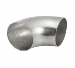 Nerezové výfukové koleno 90° ProRacing - průměr 70mm