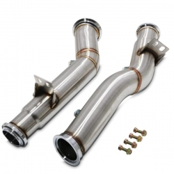 Downpipes s náhradami katalyzátorů Direnza Mercedes C-Klasse W205 C43 / C400 / C450 AMG M276 (15-21)
