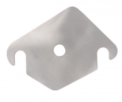 Záslepka EGR ventilu / recirkulace výfukových plynů ProRacing pro Ford C-Max / Fiesta / Fusion / Focus / Mondeo 1.4/1.6 TDCi - typ s dírou