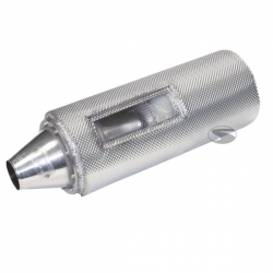 Zadní tlumič výfuku se závodním katalyzátorem HJS - 60mm (FIA) - DMSB-CAT-1-2/15