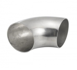 Nerezové výfukové koleno 90° ProRacing - průměr 45mm