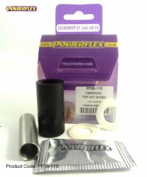 Powerflex univérzální silentblok Cylinderical Bush with Stainless Steel Inner Sleeve