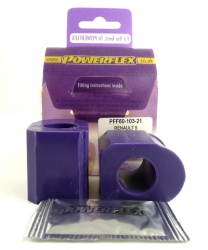 Silentbloky Powerflex Renault R5 GT Turbo Phase 2 (87-91) Front Anti Roll Bar Inner Mount 21mm (2)