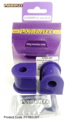 Silentbloky Powerflex Rover Metro Turbo Rear Roll Bar Mount 14mm (7)