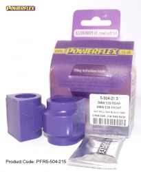 Silentbloky Powerflex BMW E24 (79-89) / E28 (82-88) Front Anti Roll Bar Mounting Bush 21,5mm (3)