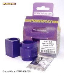Silentbloky Powerflex BMW E46 (99-06) Rear Roll Bar Mounting Bush 22,5mm (4)