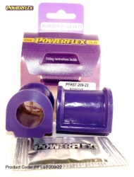 Silentbloky Powerflex Porsche 964 (89-94) Rear Anti Roll Bar Bush 22mm (5)