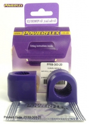 Silentbloky Powerflex Subaru Impreza WRX/STi GC/GF (93-00) Front Anti Roll Bar To Chassis Bush 20mm (3)