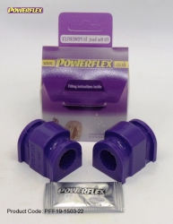 Silentbloky Powerflex Ford Fiesta Mk7 (07/08-) Front Anti Roll Bar To Chassis Bush 22mm (3)