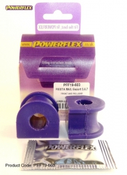 Silentbloky Powerflex Ford Escort Mk5/6 RS2000 4x4 (92-96) Front Anti Roll Bar Mounting Bush 16mm (3)