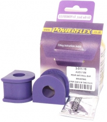 Silentbloky Powerflex VW Golf 4 4-motion Rear Anti Roll Bar Mounting 16mm (6)