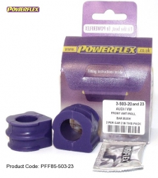 Silentbloky Powerflex Škoda Octavia II 1Z (04-) Front Anti Roll Bar Bush 23mm (3)