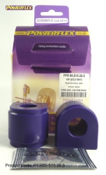 Silentbloky Powerflex VW Scirocco Mk3 13 (08-) Rear Anti Roll Bar Bush 20,5mm (15)