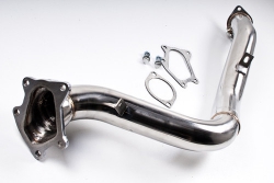 Downpipe s náhradou katalyzátorů Japspeed Subaru Impreza WRX/STi GD Spec C RA Twin Scroll (04-07)
