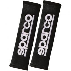 Návleky na bezpečnostní pásy Sparco Tuning GT černé - 50mm