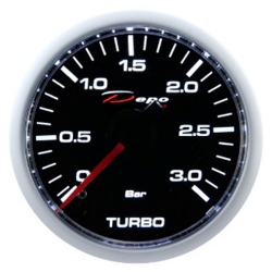 Přídavný budík Depo Racing CSM - tlak turba mechanický diesel 3bar